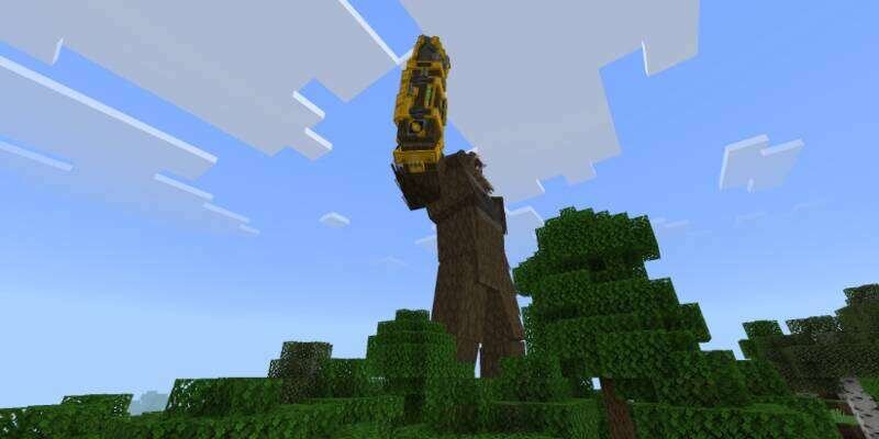 Конг в лесу