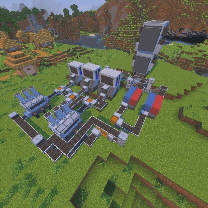 Завод в игре