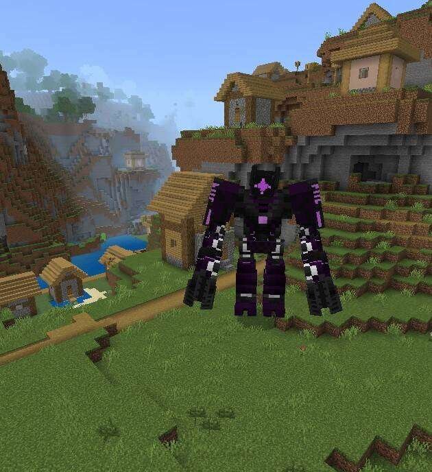 Гигантский пурпурный голем