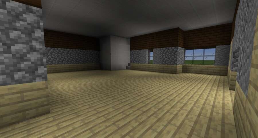 Японский домик вид внутри