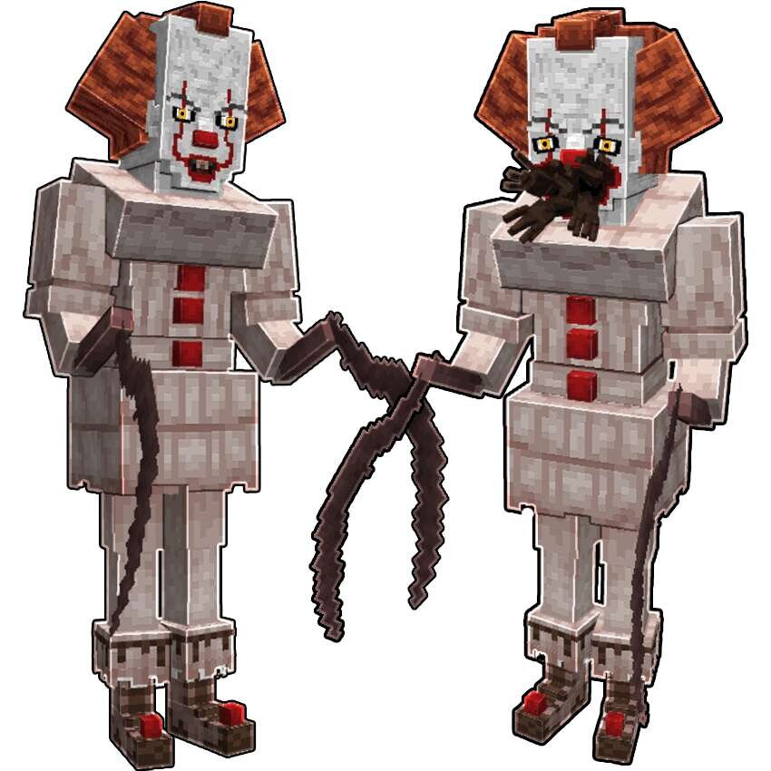 Форма Пеннивайза с щупальцами