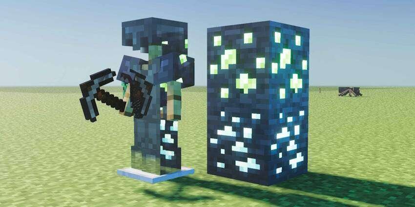 Броня и инструменты с металлическим эффектом