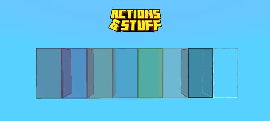 Прозрачное стекло в игре