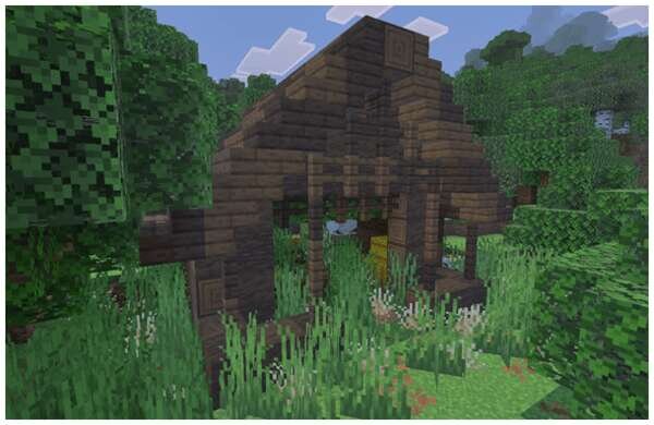 Деревянный домик