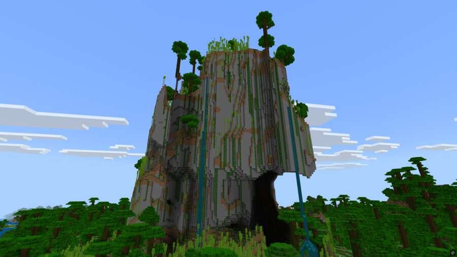 Как выглядят джунгли на высокой горе с расстояния