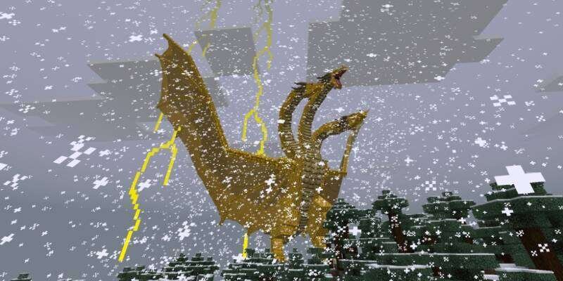 Гидора в снежном биоме