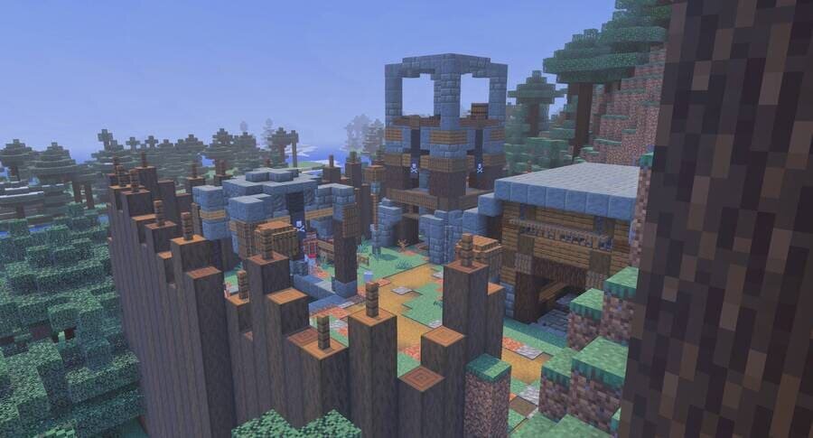 Большие постройки в игре