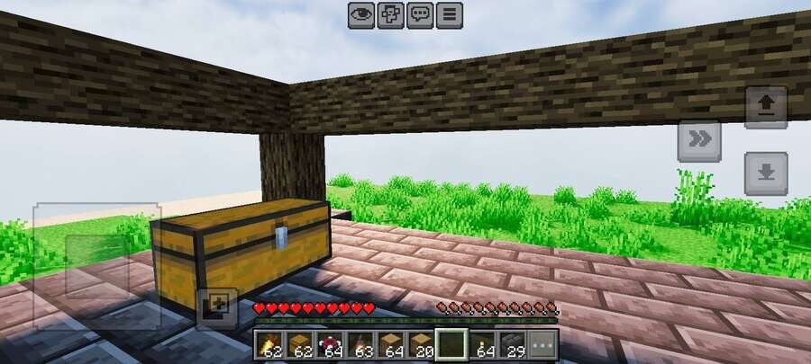 Сундук под зданием