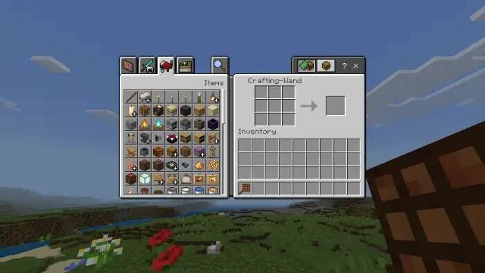 Ручной Верстак в игре