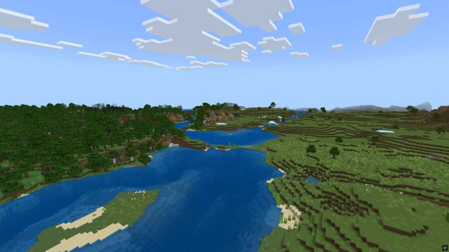 Как выглядит речка рядом с ущельем