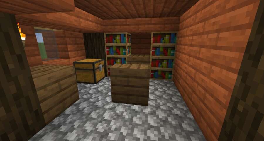 Мини-домик вид внутри 3