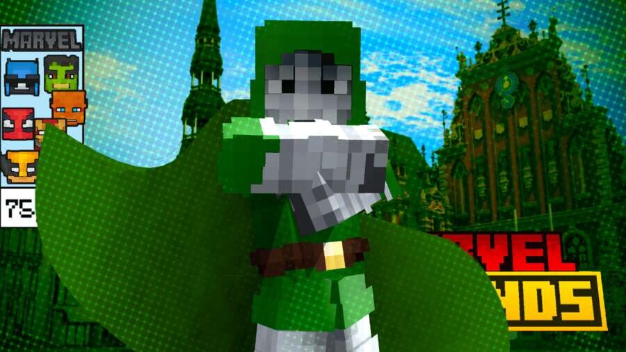 Зеленый персонаж Марвел