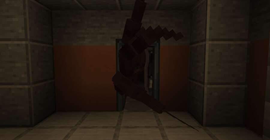 Страшное существо в дыре