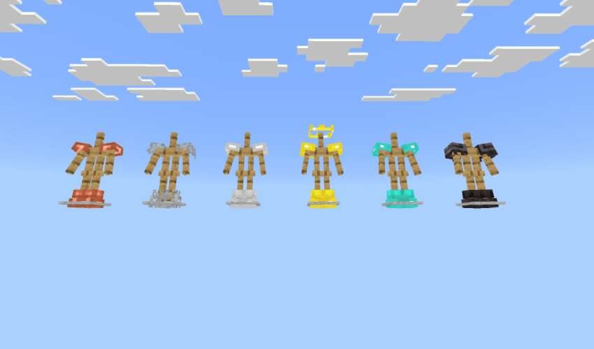 Броня с частичным отображением на персонаже