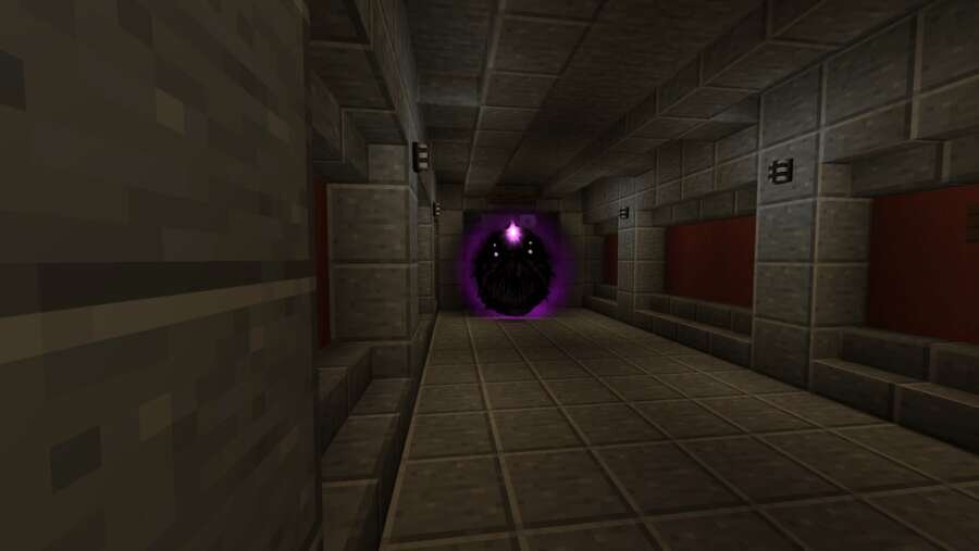 Пурпурный портал в игре