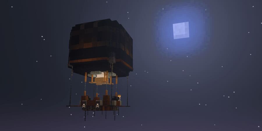 Воздушный шар в небе