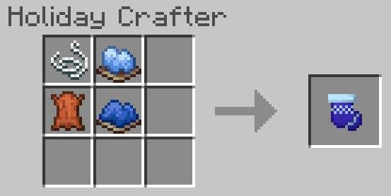 Рождественский носок крафт