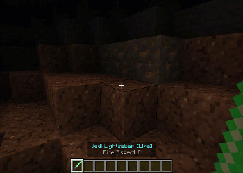 Освещение пещеры Световым мечом