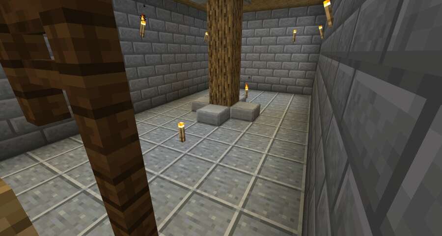 Дом с башенкой внутри 2