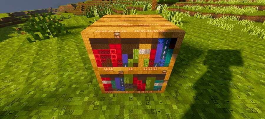 Книжная полка в игре