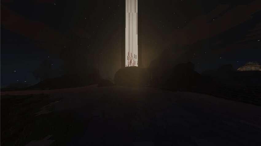 Выстрел из Орбитальной пушки