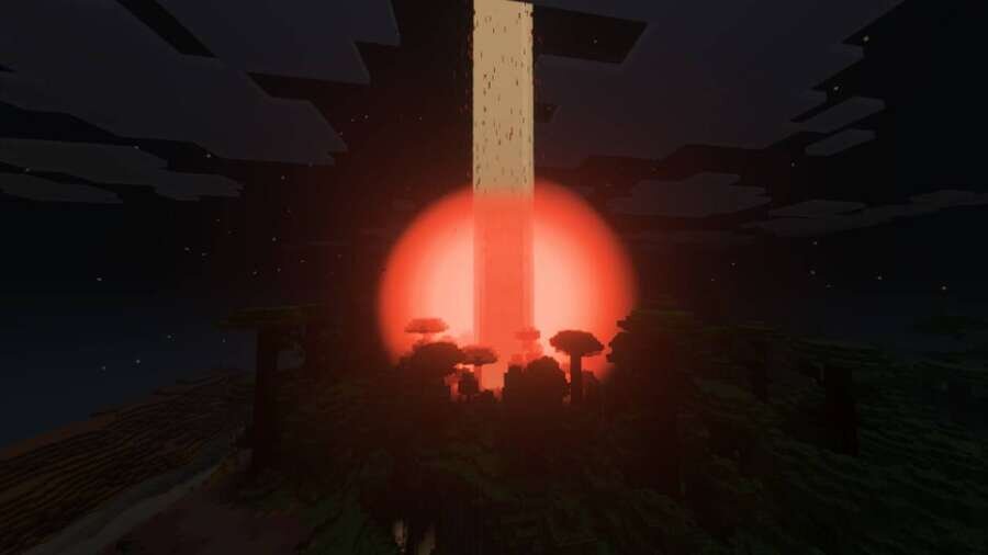 Большой взрыв и луч