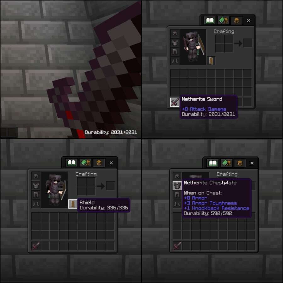 Темный интерфейс в разных видах