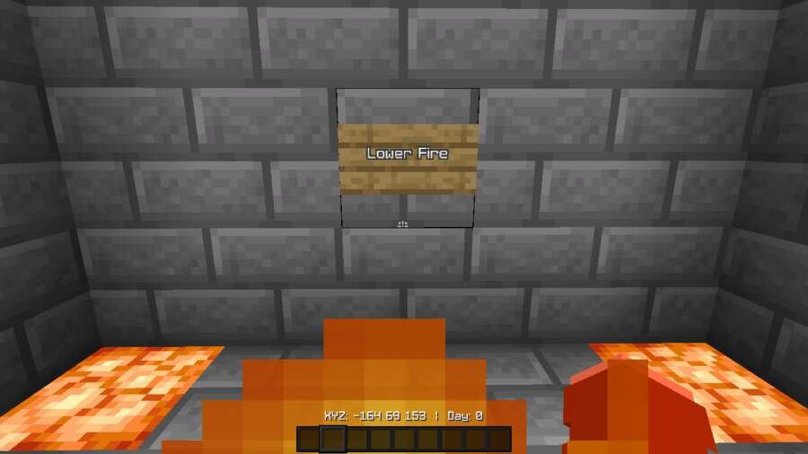 Низкий огонь на персонаже