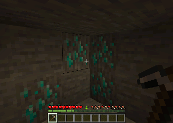 Добыча Кристаллов в пещере