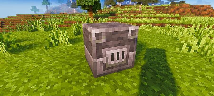 Печка в лесу