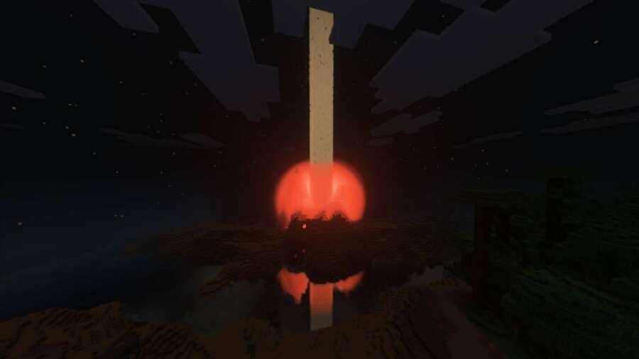 Массивный луч в игре