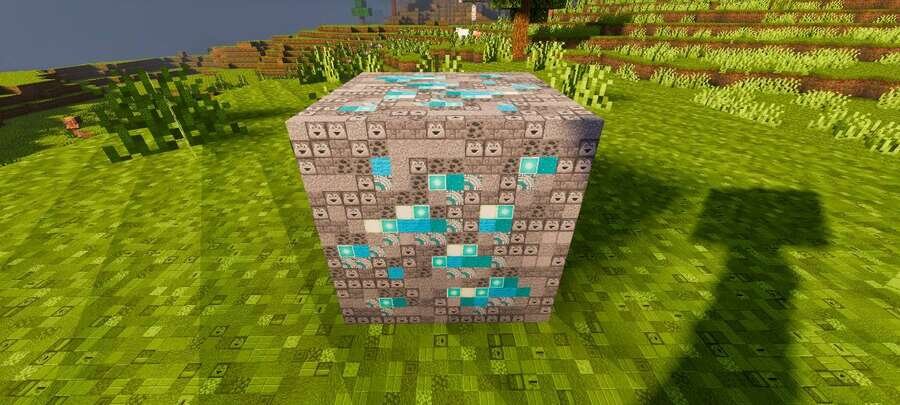 Текстуры блоков на блоке