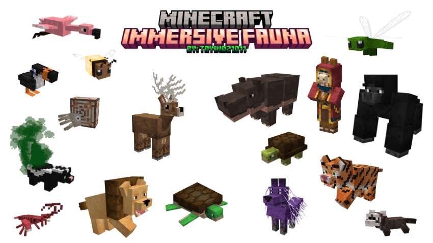 Новые животные в игре