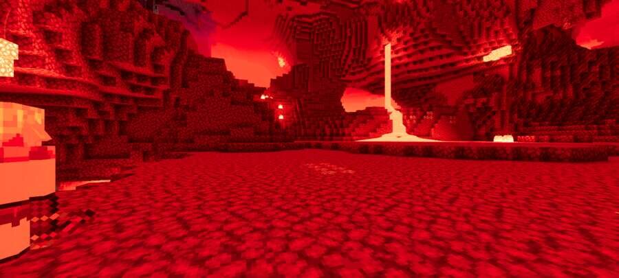 Ярко-красный Нижний Мир