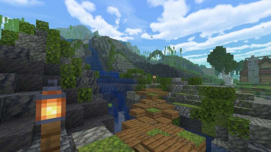 Красивые небеса в игре