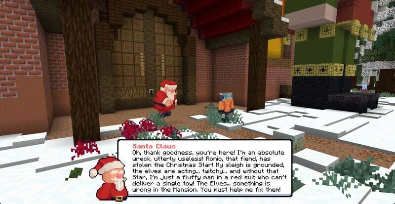 Санта-клаус в игре