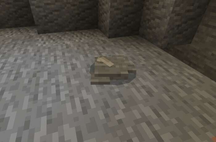 Окаменелости в игре