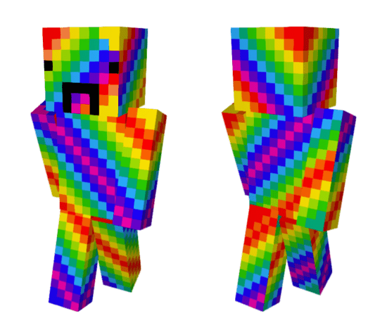 Скин Радужного человека