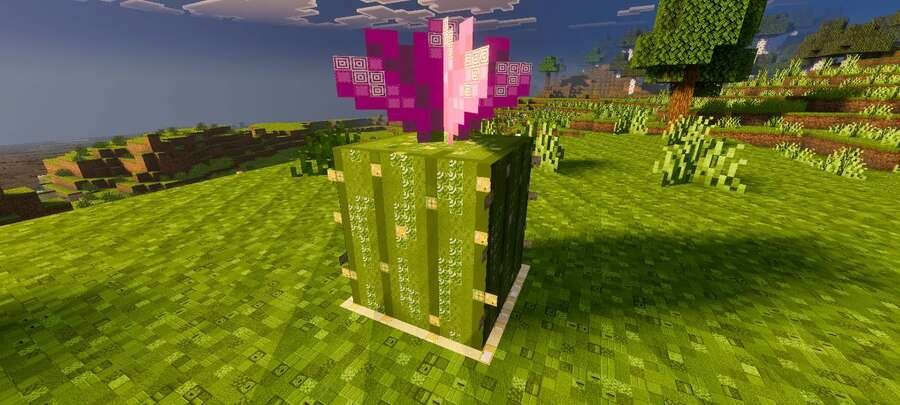 Текстуры блоков вместо пикселей