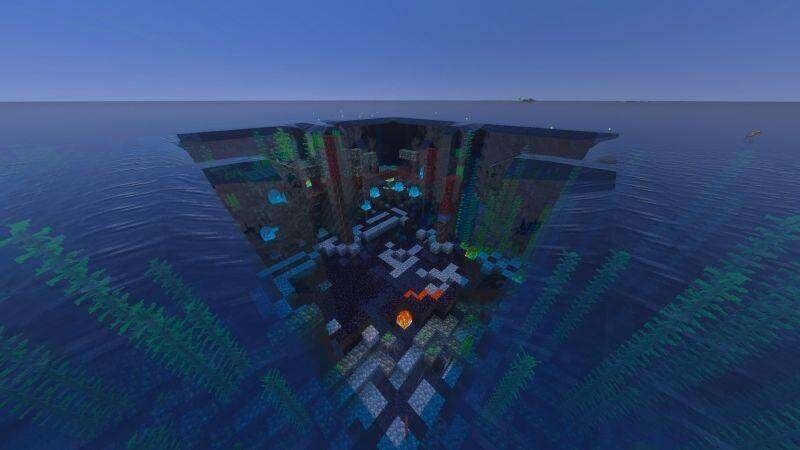 Метеоритные кратеры в игре