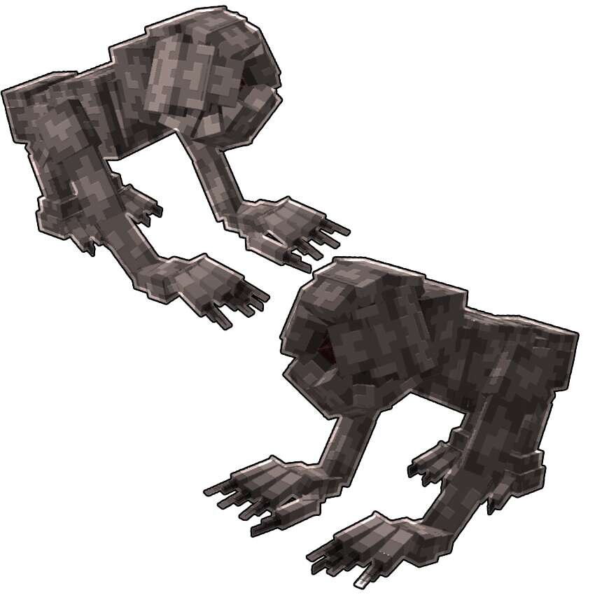 Двуногая форма монстра