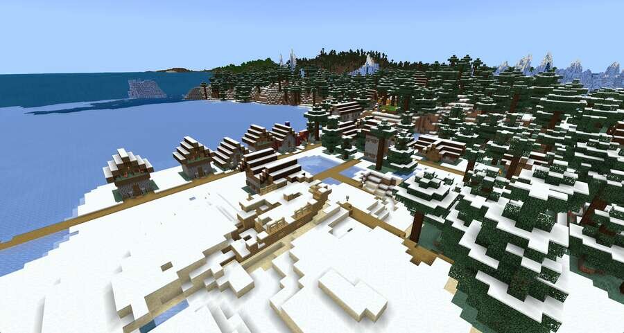 Как выглядит деревня сверху