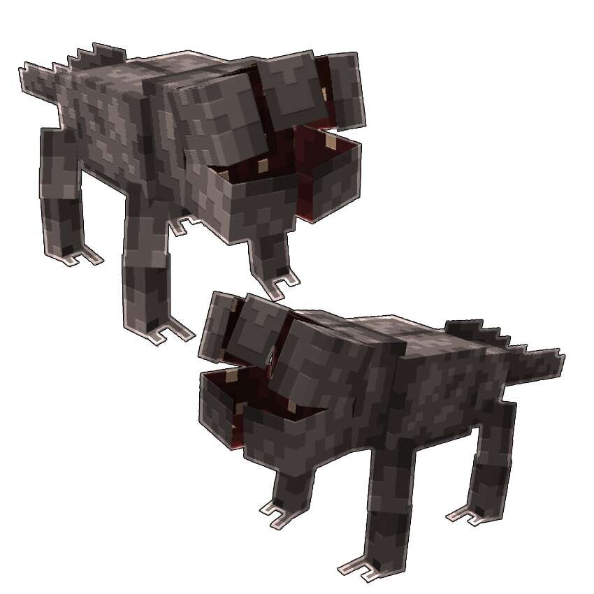 Четвероногая форма монстра