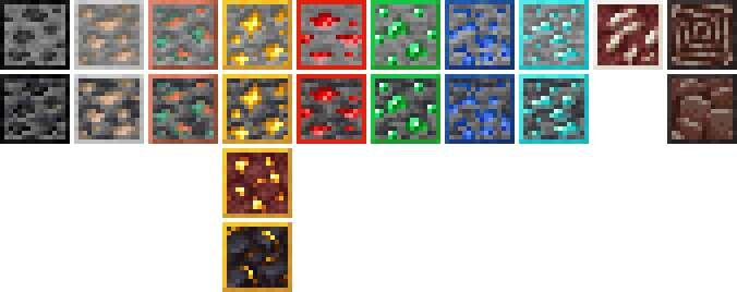 Виды подсветки руды