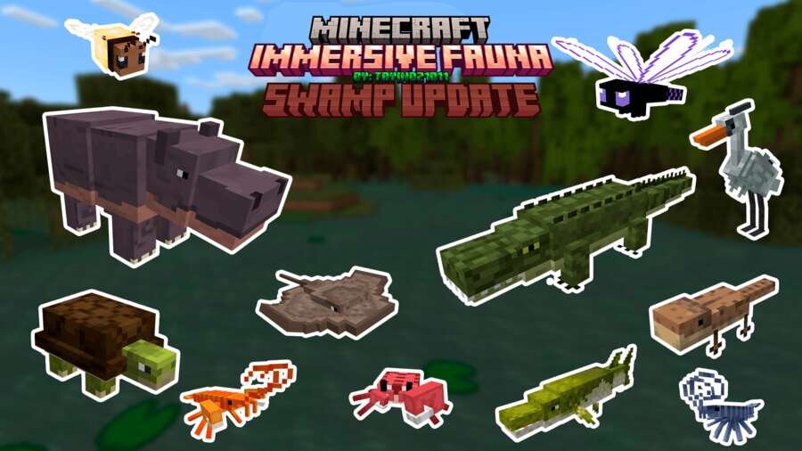 Животный мир болот