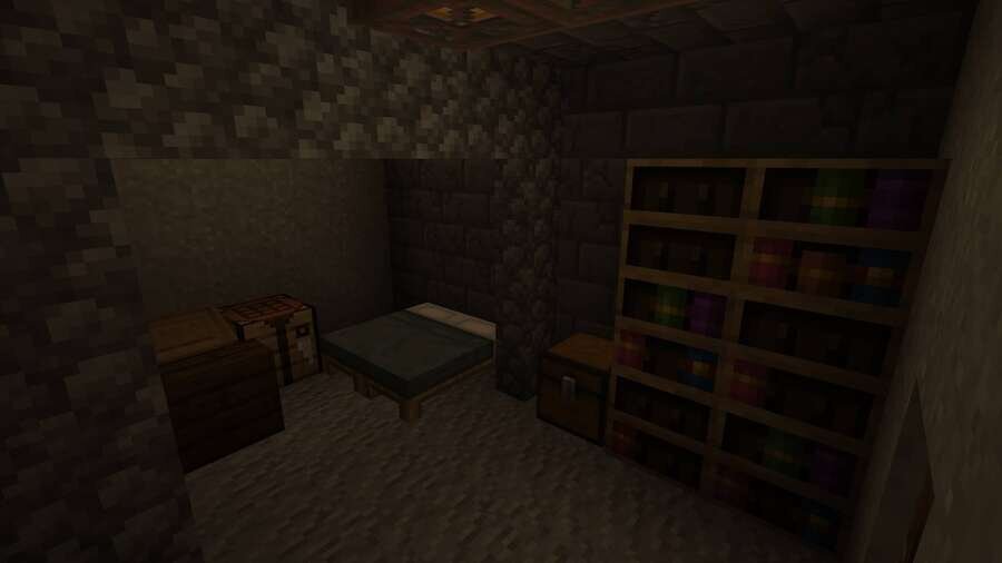 Небольшая комната для выживания