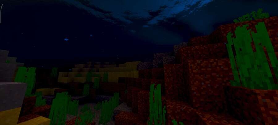 Слабо освещенная местность