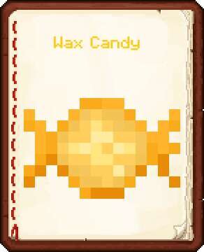 Восковая конфета