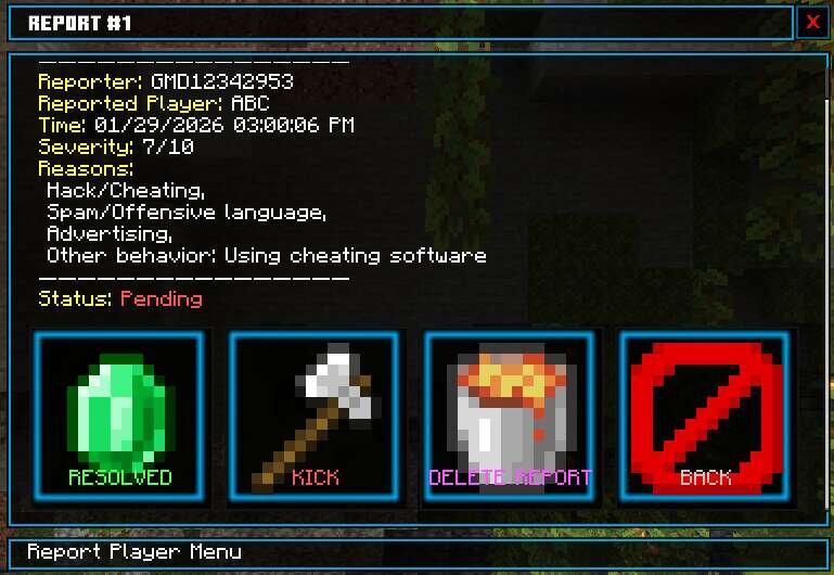 Свойства жалобы