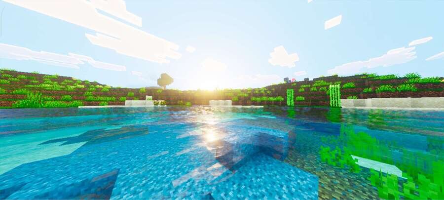 Блики на воде